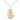 Medium 14kt gold filled St. Jude patron saint medal necklace, 7/8 x 1/2 inch on 18 inch chain by Bliss
