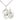 Sterling Silver Sorrowful Mother Medal Necklace 7/8 inch by 1/2 inch on 18 inch Chain by Bliss