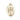 14kt Solid Gold Medium Catholic Cross Pendant 7/8 x 1/2 inch handcrafted by Bliss Manufacturing USA