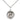Small Sterling Silver St. Christopher Patron Saint Medal Necklace 5/8 inch x 1/2 inch with 18 inch Chain by Bliss