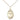 14kt gold filled Catholic baptism medal necklace 3/4x3/8 inch with 18 inch chain by Bliss Manufacturing USA