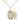 14kt Gold Filled Medium Miraculous Medal Necklace with enamel accents and 18 inch chain by Bliss