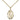 14kt Gold Filled Medium Miraculous Medal Necklace 3/4 x 3/8 inches with 18 inch chain by Bliss