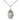 Sterling Silver St. Raphael the Archangel Patron Saint Medal Necklace 3/4 x 3/8 inches with 18 inch chain by Bliss