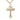 14kt Gold Filled Extra Large Crucifix Necklace 2 1/8 x 1 3/8 inches with 24 inch chain by Bliss