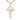 Large 14kt Gold Filled Catholic Crucifix Necklace 1 5/8 x 1 inch with 24 inch chain by Bliss Manufacturing