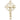 Large 14kt Solid Gold Catholic Crucifix Pendant 1 5/8 x 1 inch handmade by Bliss Manufacturing USA