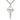Large Sterling Silver Catholic Crucifix Necklace 1 5/8 x 1 inch with 24 inch chain by Bliss Manufacturing