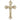 Extra large 14kt solid gold Catholic crucifix pendant measuring 1-7/8 by 1-1/8 inches handcrafted by Bliss Manufacturing
