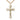 14kt Gold Filled Large Crucifix Necklace 1 3/4 x 1 1/8 inches with 24 inch chain by Bliss Manufacturing USA