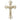 14kt Solid Gold Large Crucifix Pendant 1 3/4 x 1 1/8 inches handcrafted by Bliss Manufacturing USA