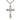 Sterling Silver Extra Large Catholic Crucifix Necklace 1 7/8 x 1 1/4 with 24 inch chain by Bliss