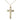 14kt Gold Filled Large Catholic Cross Necklace 1 1/4 x 5/8 inches on 18 inch Curb Chain by Bliss
