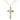 14kt Gold Filled Cross Necklace 1 1/8 inch by 5/8 inch on 18 inch chain handcrafted by Bliss USA