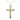 14kt Gold Filled Large Catholic Crucifix Necklace 1 1/2 x 1 inch on 18 inch chain handcrafted by Bliss