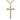 Extra large 14kt gold filled Catholic crucifix necklace with 1 7/8 x 1 inch pendant on 24 inch chain by Bliss