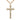 Extra large 14kt gold filled Catholic crucifix necklace with 1 7/8 x 1 inch pendant on 24 inch chain by Bliss