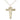 14kt Gold Filled Medium Catholic Primitive Crucifix Necklace 1-1/8 x 7/8 inches with 18 inch chain by Bliss
