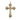 14kt Solid Gold Medium Crucifix Pendant 1 x 5/8 inches handcrafted by Bliss