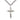 Large Sterling Silver Catholic Crucifix Necklace 1 5/8 inch pendant with 24 inch chain by Bliss USA