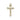14kt Solid Gold Medium Catholic Crucifix Pendant 7/8 x 1/2 by Bliss Manufacturing USA