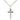 Medium Sterling Silver Catholic Crucifix Necklace 0.875 x 0.5 inches with 18 inch chain by Bliss Manufacturing