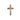 14kt Solid Gold Medium Catholic Crucifix Pendant 3/4 x 3/8 inches handcrafted by Bliss Manufacturing