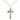 14kt Gold Filled Medium Catholic Crucifix Necklace 1x1/2 inch pendant on 18 inch chain by Bliss Manufacturing