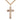 14kt Gold Filled Large Catholic Crucifix Necklace 1-1/4x5/8 inch pendant on 24 inch chain by Bliss Manufacturing