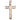 Large 14kt Solid Gold Cross Pendant 1 1/4 X 5/8 Handcrafted by Bliss Manufacturing USA