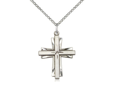 18 inch sterling silver curb chain necklace with lobster clasp handcrafted by Bliss USA