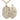 Extra large 14kt gold filled Five-Way Holy Spirit medal necklace 1 7/8 x 1 1/4 inch with 24 inch chain by Bliss