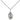Sterling Silver Small Miraculous Medal Necklace 1/2 x 3/8 inches with 18 inch chain by Bliss
