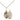 Small Gold Plated Sterling Silver Two-Tone Miraculous Medal Necklace 1/2x3/8 18 Inch Gold Filled Chain Bliss