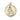 14kt solid gold St. Ann patron saint medal pendant 7/8 x 3/4 inches handcrafted by Bliss Manufacturing