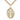 14kt gold filled cross necklace 1 1/8 inch pendant with 24 inch curb chain handcrafted by Bliss USA