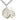 Sterling silver medium Catholic cross EMT necklace 1 1/8 x 3/4 pendant on 24 inch chain handcrafted by Bliss USA