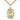 14kt Gold Filled St. Christopher Patron Saint Medal Necklace 1 x 5/8 inch with 24 inch chain by Bliss