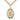 14kt Gold Filled Ecce Homo pendant necklace with 24 inch curb chain handcrafted by Bliss USA