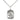 Sterling Silver Small St. Ann Patron Saint Medal Necklace 5/8 x 1/2 inch 18 inch Chain by Bliss