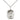 Sterling Silver Medium St. Anthony Patron Saint Medal Necklace 3/4 x 1/2 inch 18 inch Chain by Bliss