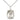 Sterling silver small St. Francis of Assisi patron saint medal necklace 18 inch chain handcrafted USA Bliss
