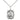 Sterling Silver St. Gerard Patron Saint Medal Necklace 5/8 x 1/2 with 18 Inch Chain by Bliss