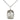 Sterling Silver St. Jude Patron Saint Medal Necklace 5/8 x 1/2 inch with 18 inch chain by Bliss