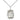 Sterling Silver St. Joseph Patron Saint Medal Necklace 3/4 x 1/2 inch with 18 inch chain by Bliss