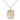14kt gold filled St. Patrick medal necklace 3/4 inch by 1/2 inch with 18 inch chain by Bliss Manufacturing
