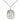 Sterling Silver St. Roch Patron Saint Medal Necklace 3/4 x 1/2 inches with 18 inch chain by Bliss