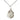 Sterling Silver St. Elizabeth Ann Seton patron saint medal necklace with 18 inch chain by Bliss Manufacturing