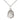 Sterling Silver St. Ann Patron Saint Medal Necklace, 3/4x1/2 inch medium pendant on 18 inch chain, handcrafted by Bliss