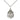 Sterling Silver St. Christopher Patron Saint Medal Necklace 3/4 inch by 1/2 inch on 18 inch chain by Bliss